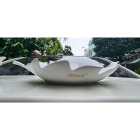 In Logo Gốm Sứ Cho Ngân Hàng 