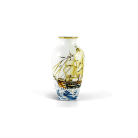 Bình hoa 27 cm - Thuận Buồm trang trí vàng