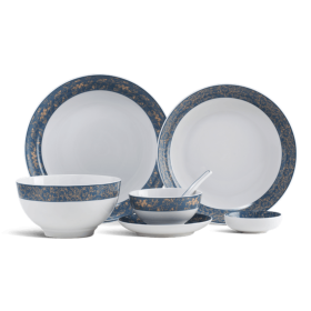 Bộ đồ ăn 23 sản phẩm Camellia - Diệp Lục