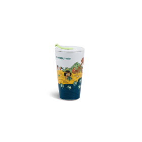 Ly sứ dưỡng sinh 0.48 L + nắp ống hút (K1) - Mai An Tiêm