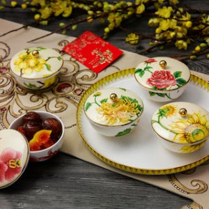 Khay mứt , Tô dĩa trái cây
